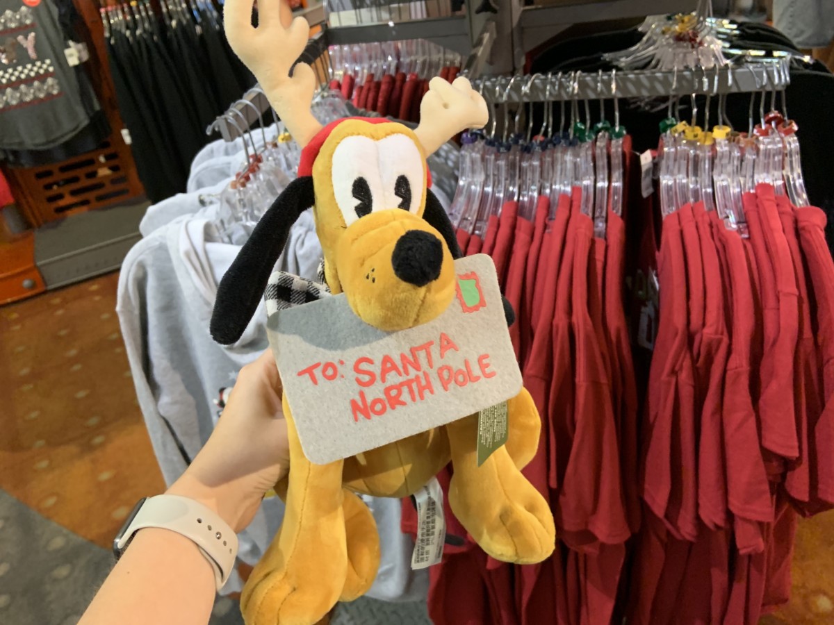 Holiday Pluto plush