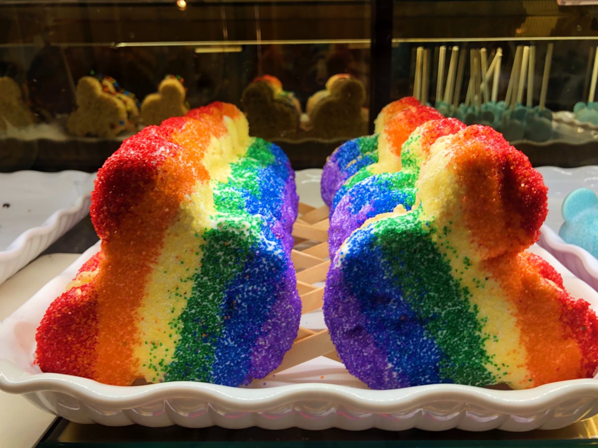 rainbow rice crispy