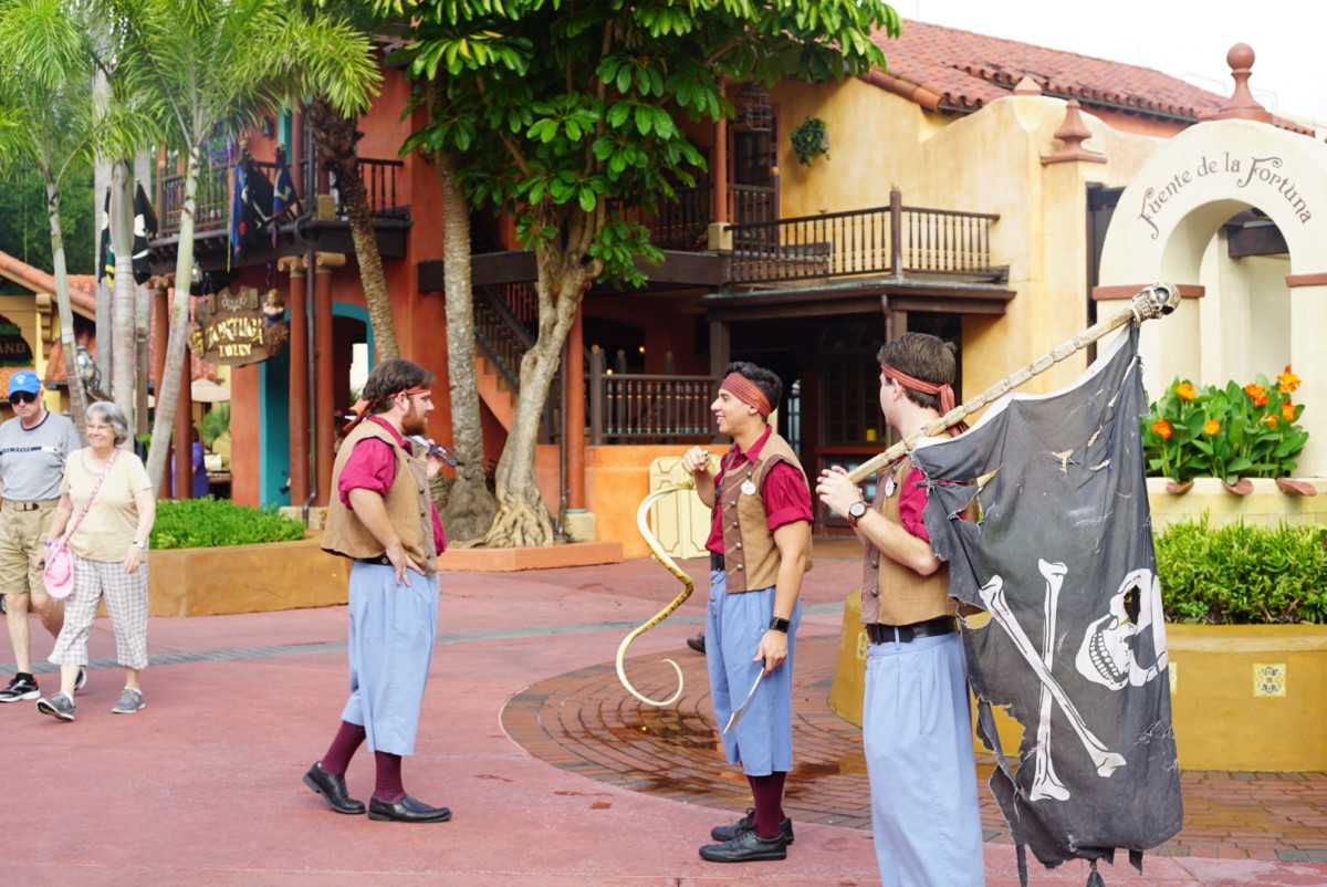 Pirates cast members