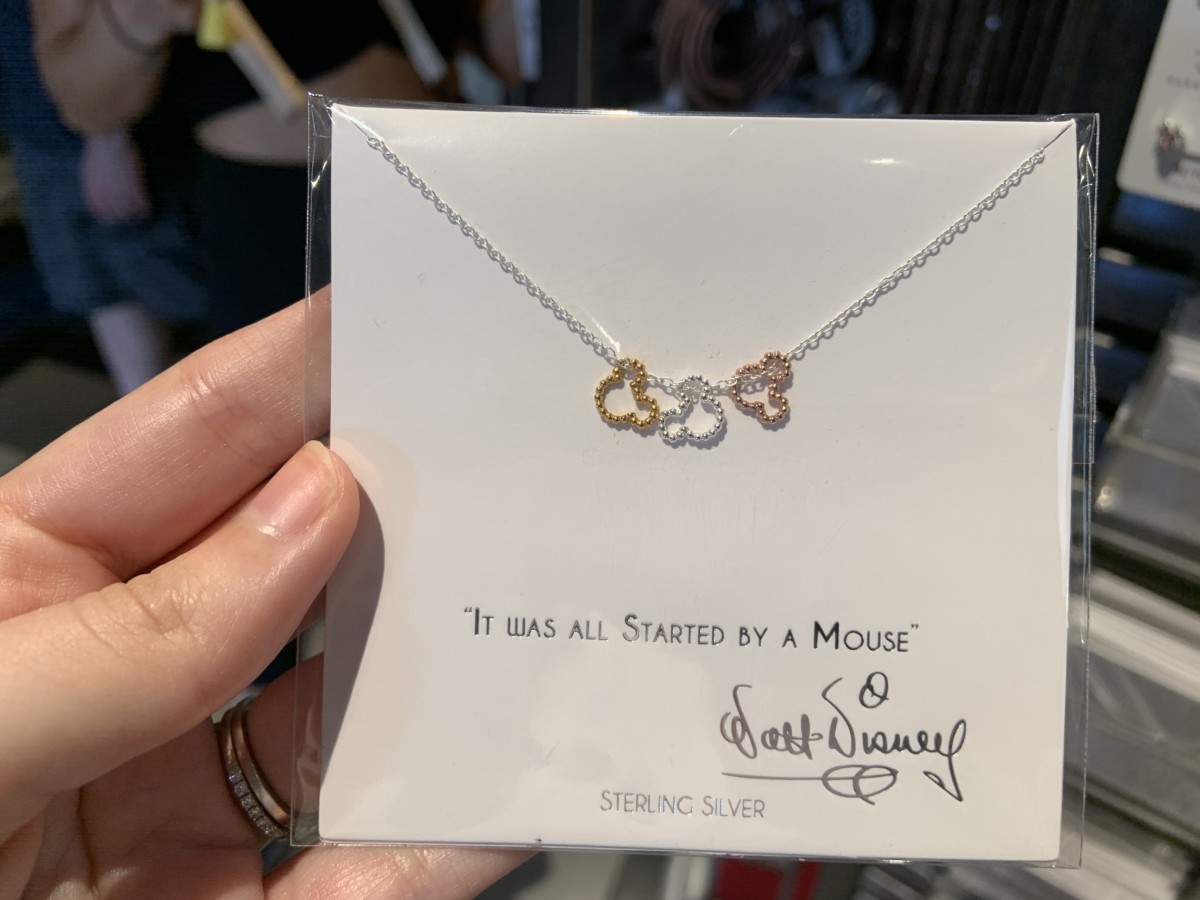 Triple Mickey necklace Sunset Club Couture