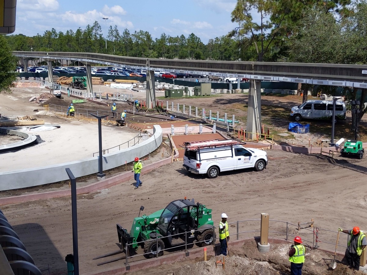 Epcot Tram Update