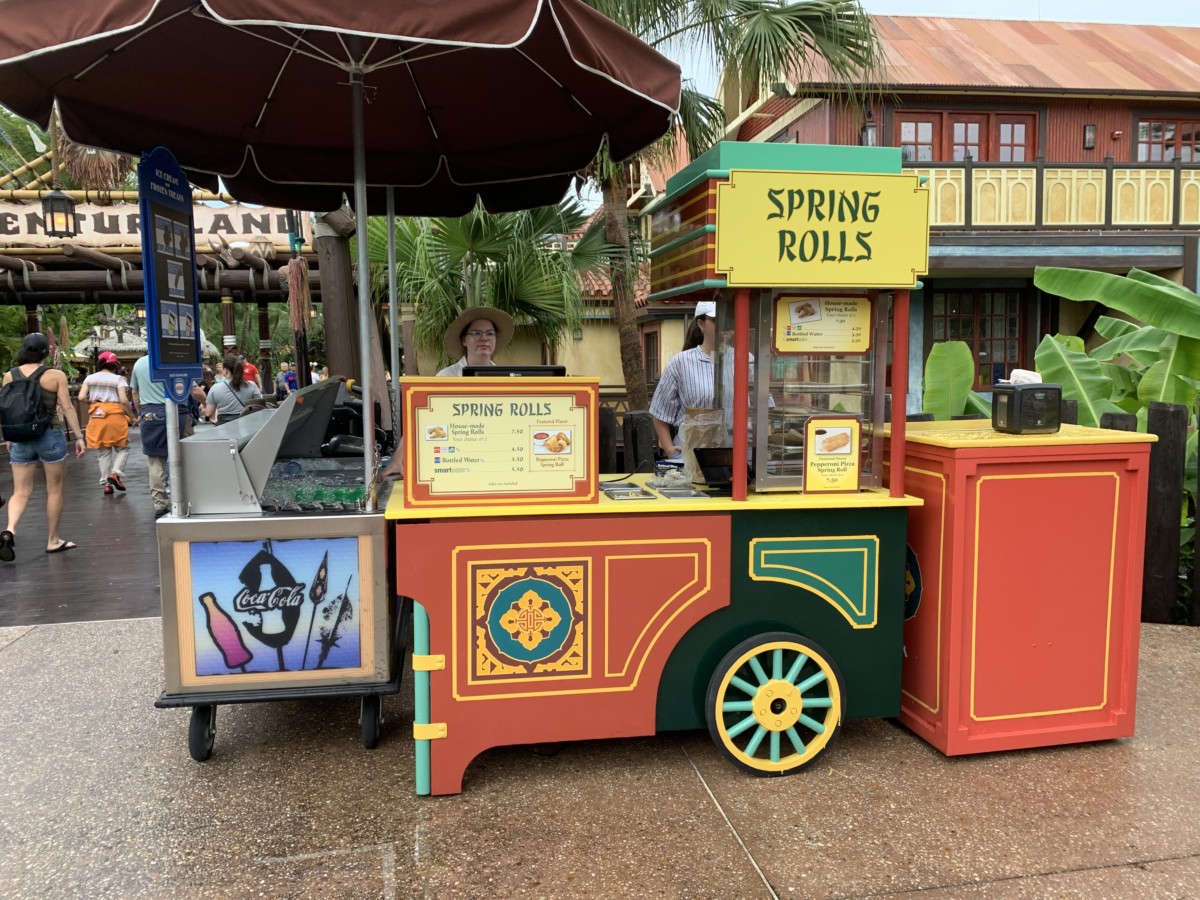 spring roll cart