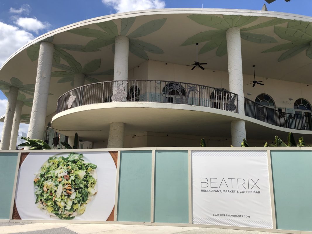 Construction walls go up at Bongo's Cuban Cafe