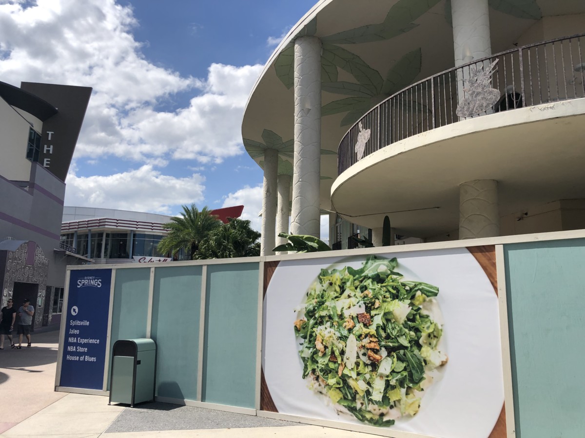 Construction walls go up at Bongo's Cuban Cafe
