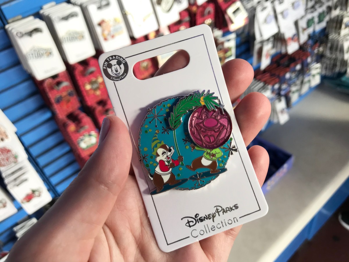 chip and dale holiday pin