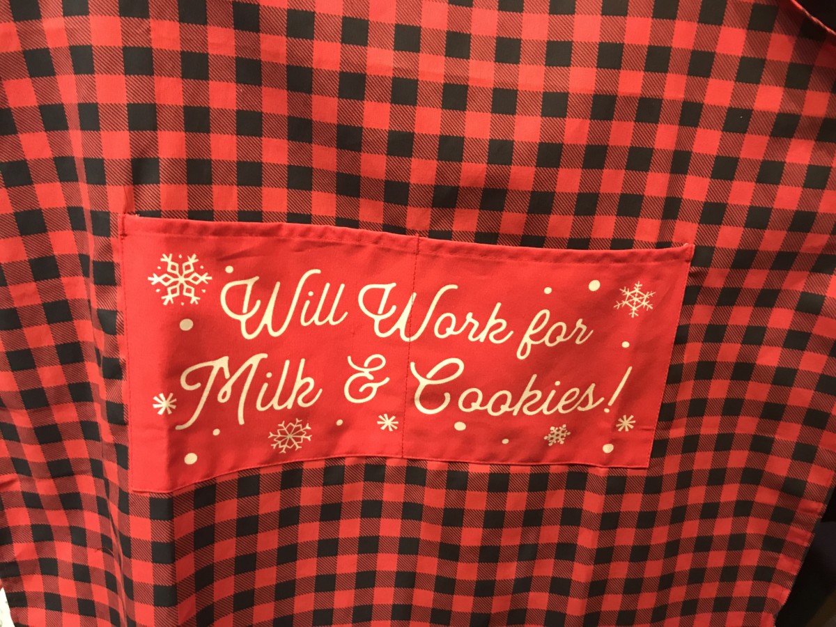 Christmas apron