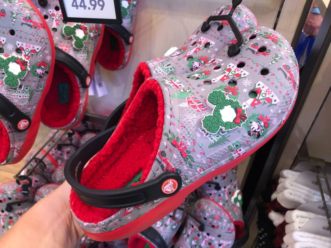 Christmas Disney Crocs Detail