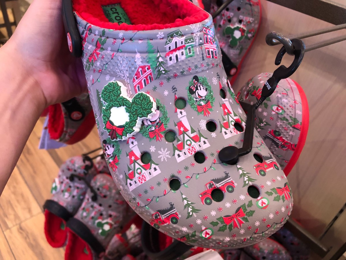 Christmas Disney Crocs Front
