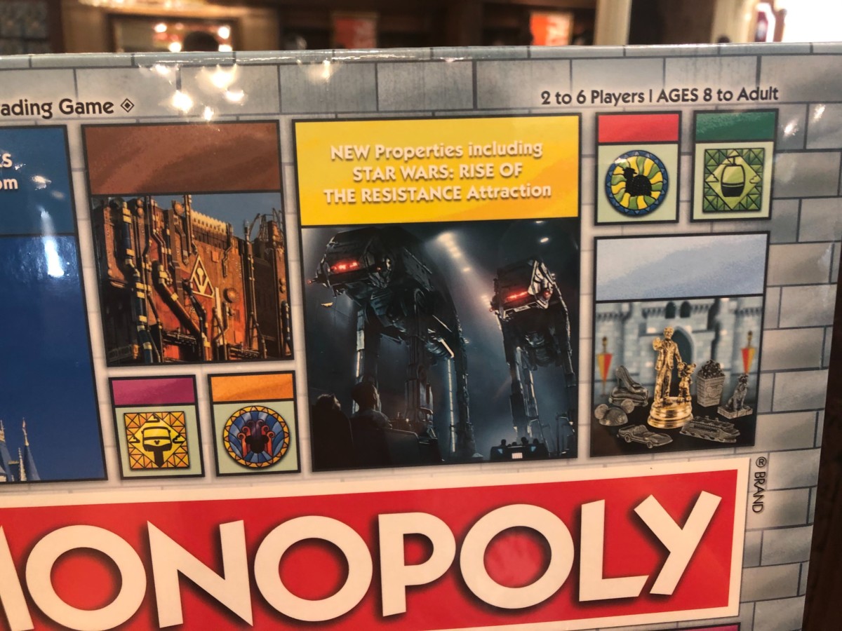 Disney Parks Monopoly