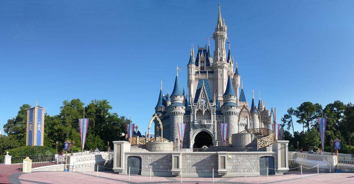 Cinderella Castle at Magic Kingdom, Walt Disney World in 2019