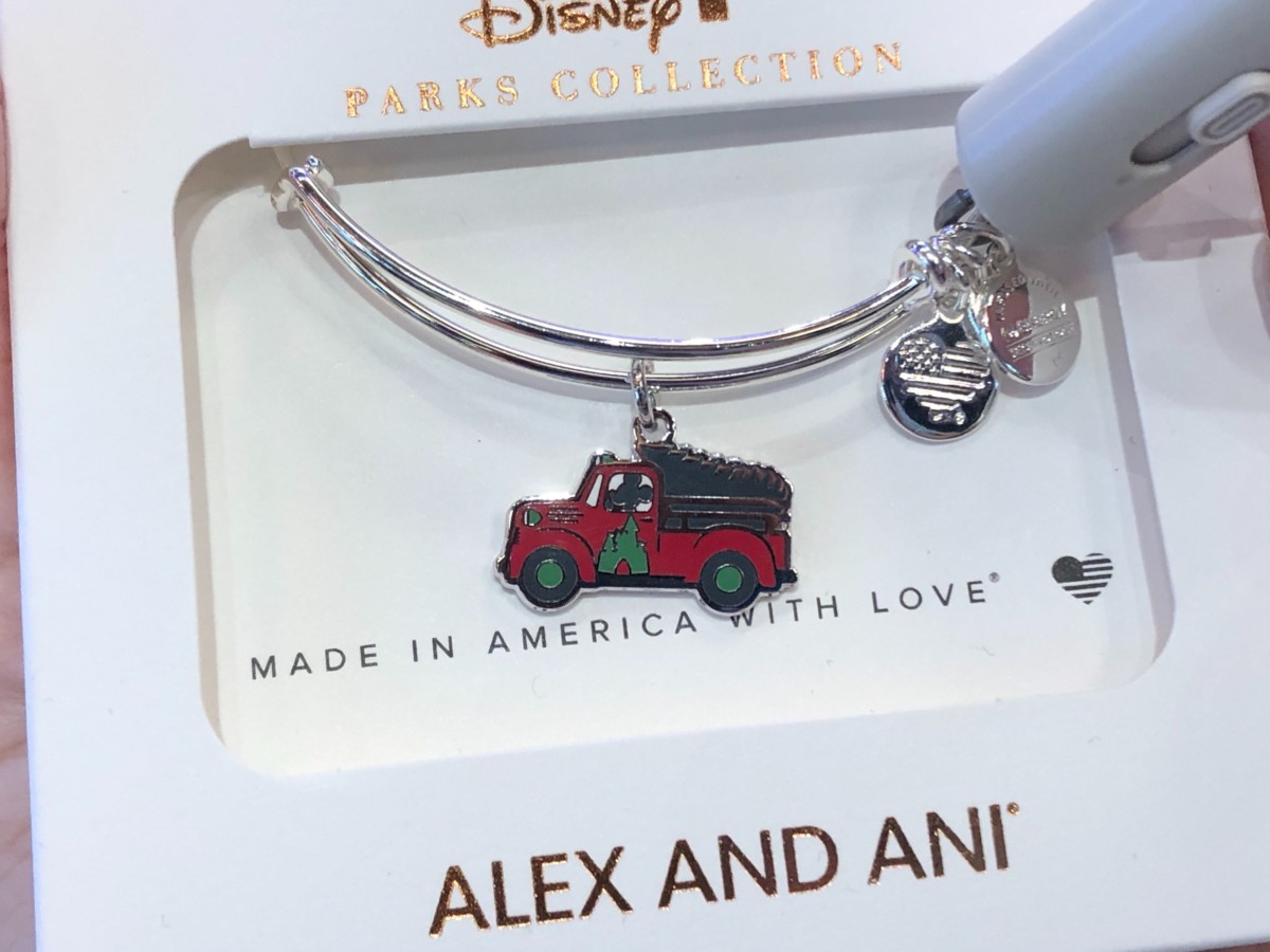 Mickey's Tree Farm Red Truck Bracelet - $44.99