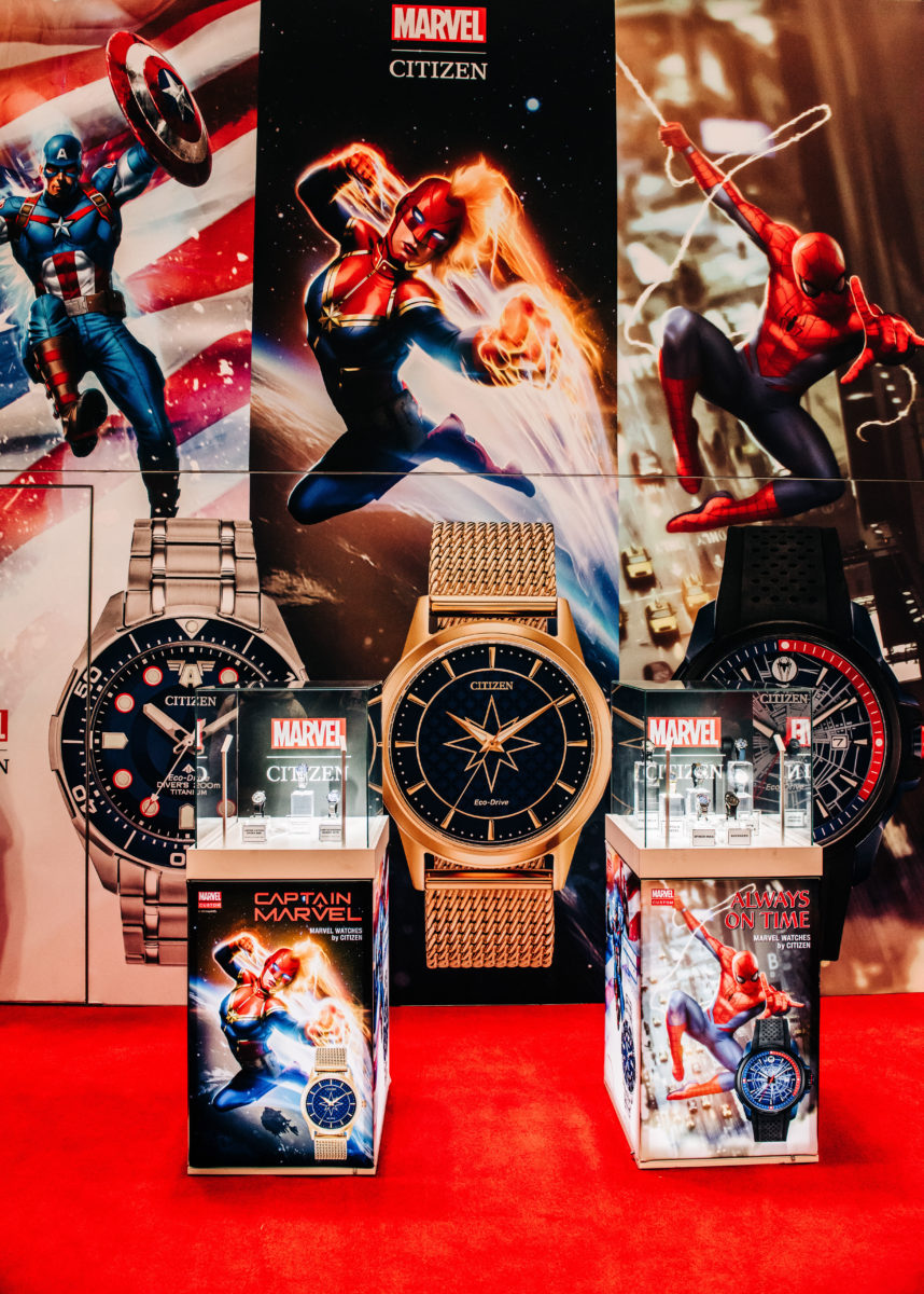 Citizen has released two new watches in celebration of Marvel's 80th anniversary