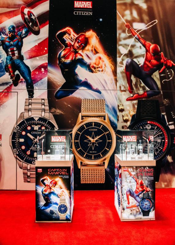 Citizen has released two new watches in celebration of Marvel's 80th anniversary