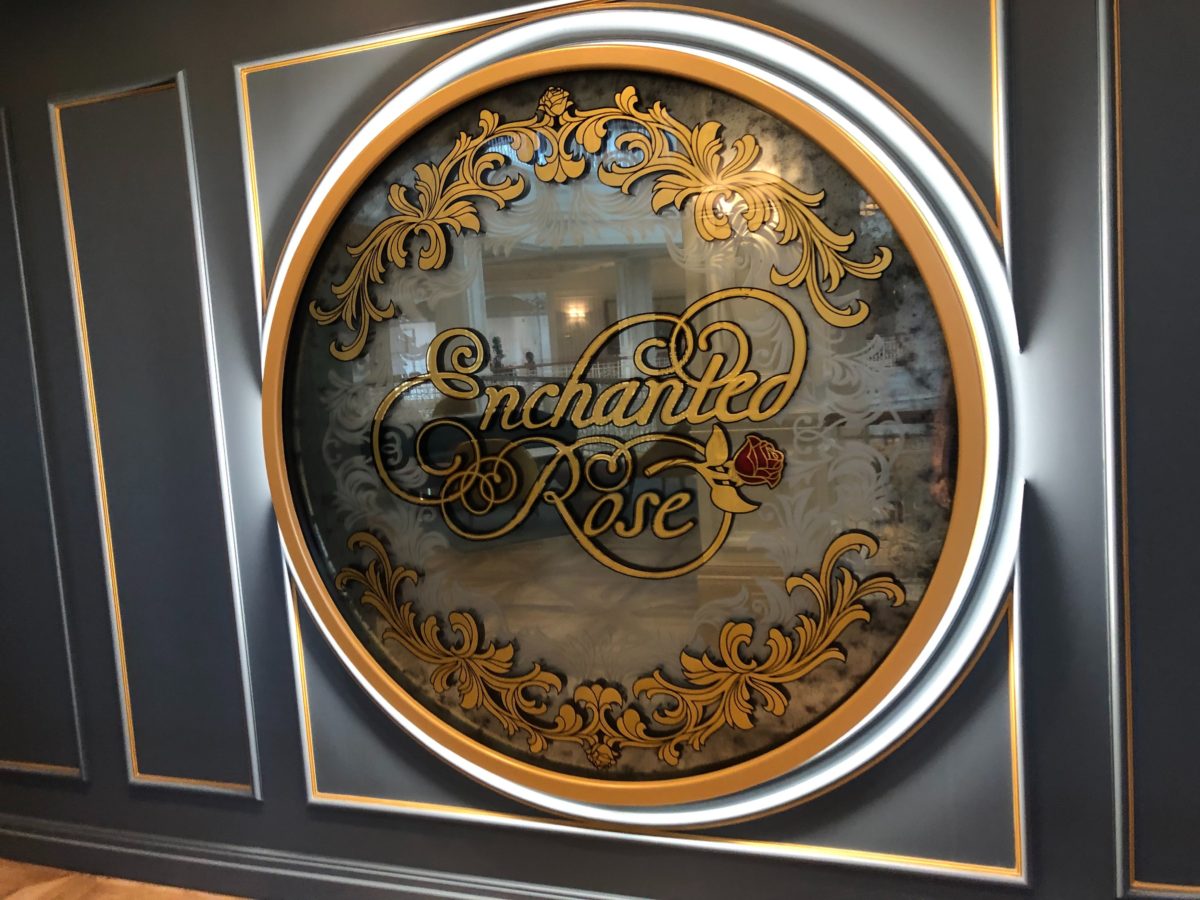 Enchanted Rose entrance sign