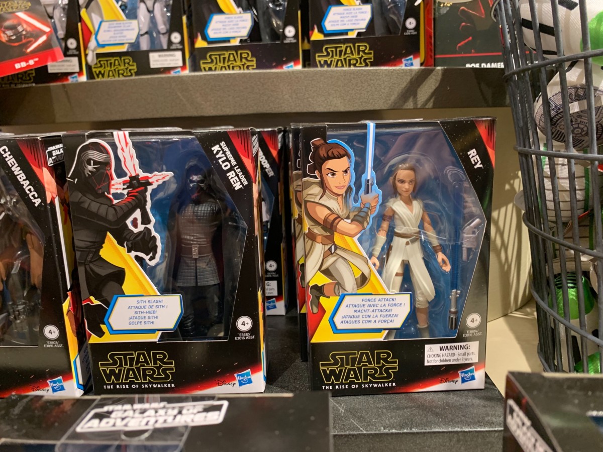 kylo ren rey triple force friday world of disney