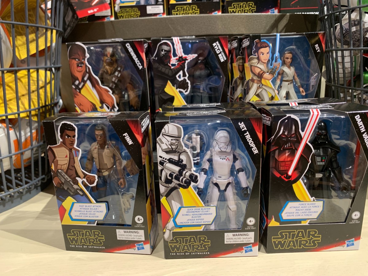 action figures triple force friday world of disney