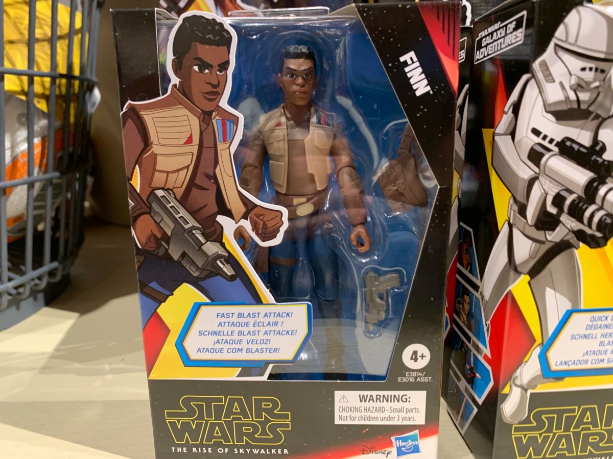 finn action figure triple force friday world of disney