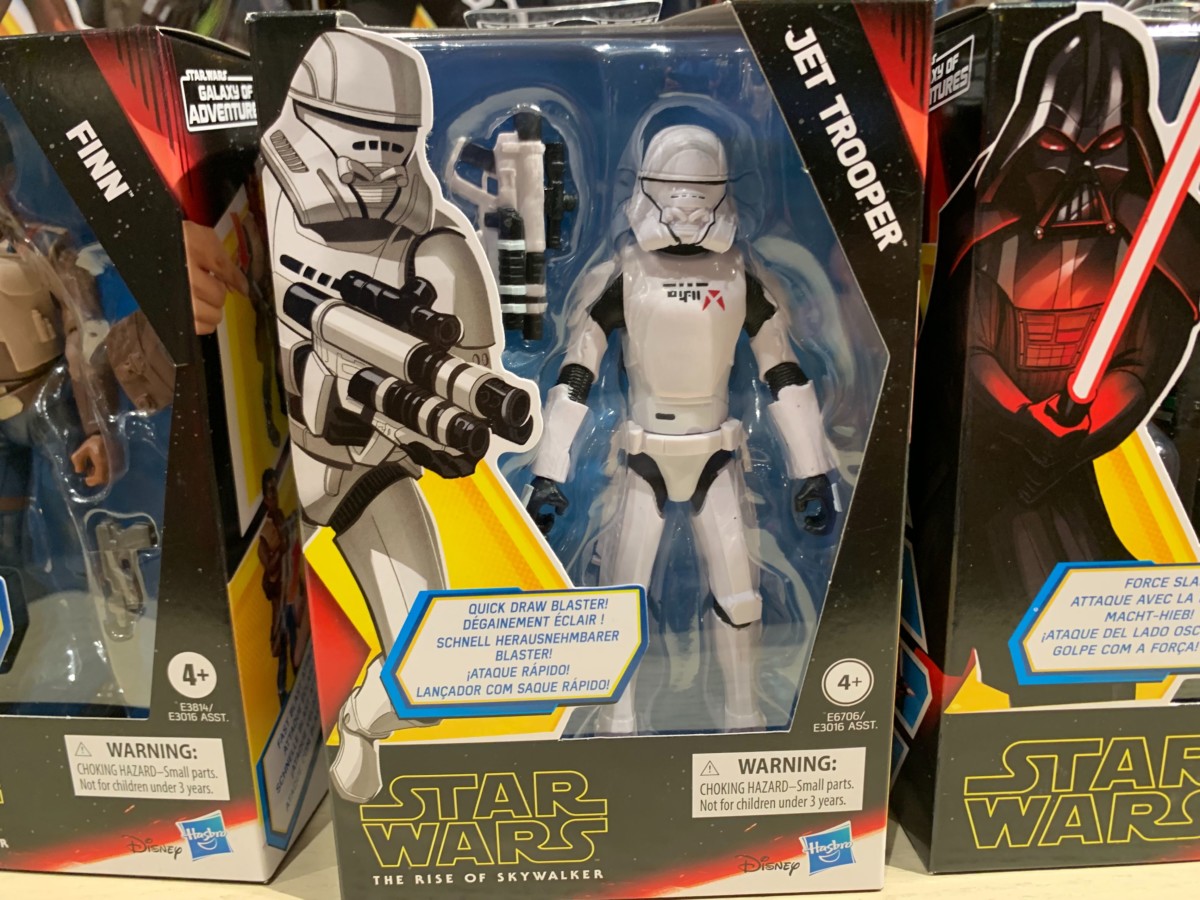 jet trooper action figure triple force friday world of disney