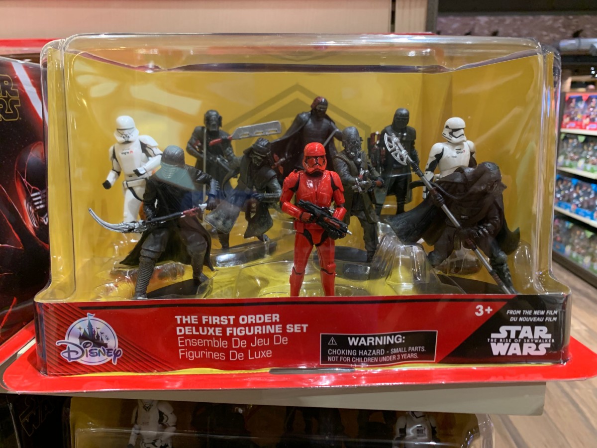 triple force friday world of disney deluxe figurine set first order