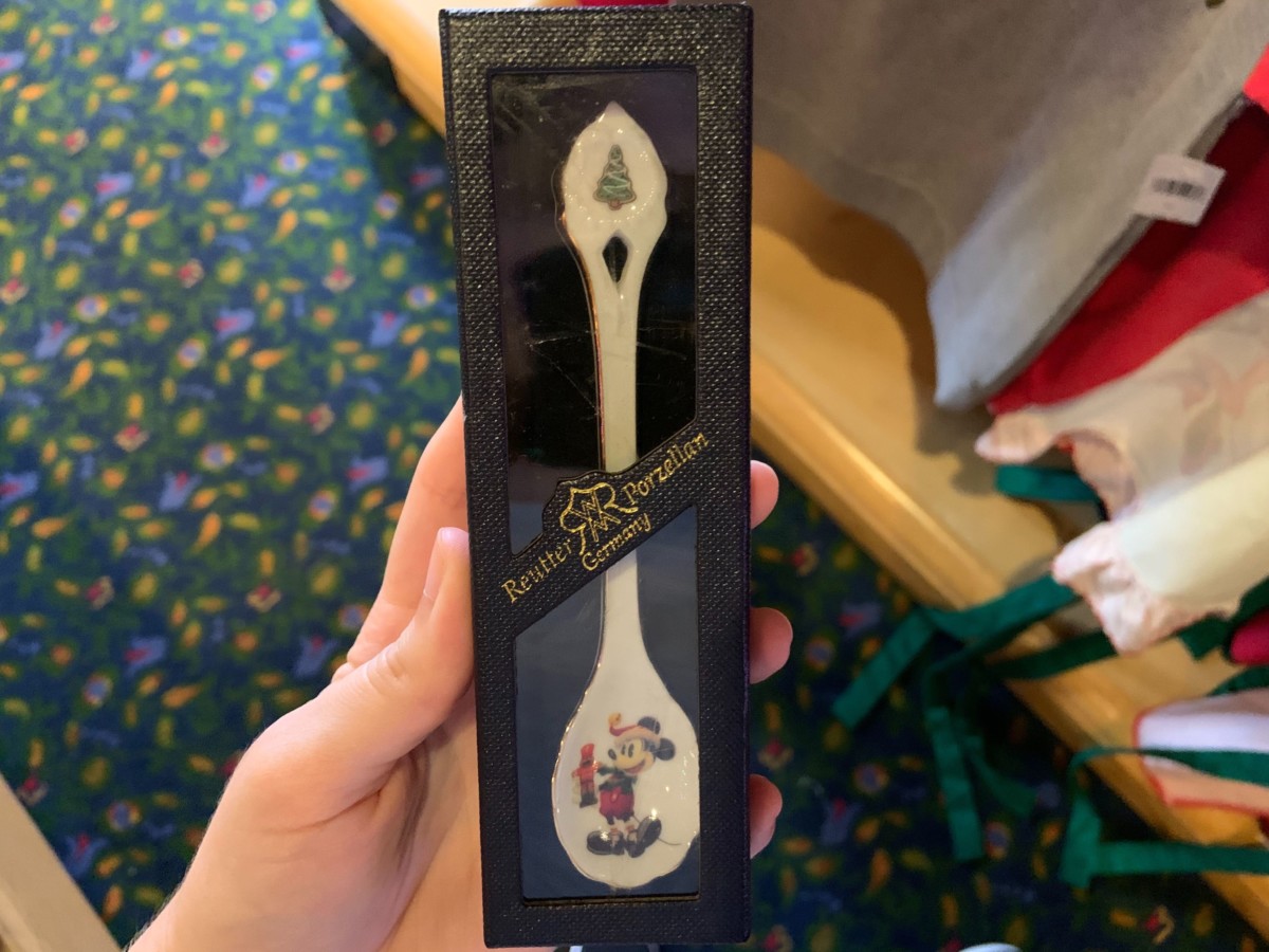 Porcelain Mickey Mouse Decorative Spoon - $12.99