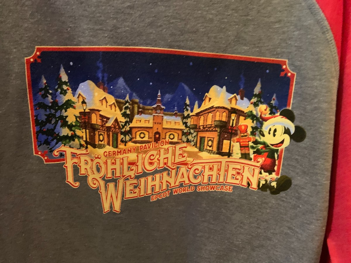 Fr&ouml;hliche Weihnachten Raglan Sweatshirt - $44.99&nbsp;