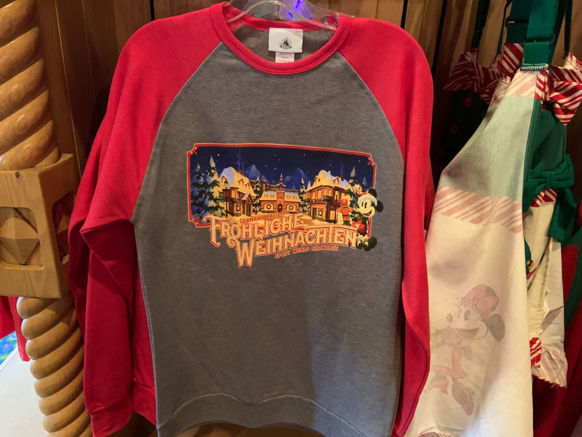Fr&ouml;hliche Weihnachten Raglan Sweatshirt - $44.99&nbsp;