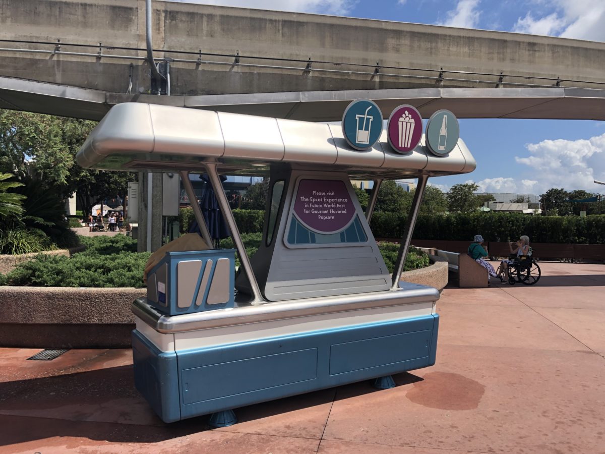 gourmet popcorn cart epcot experience