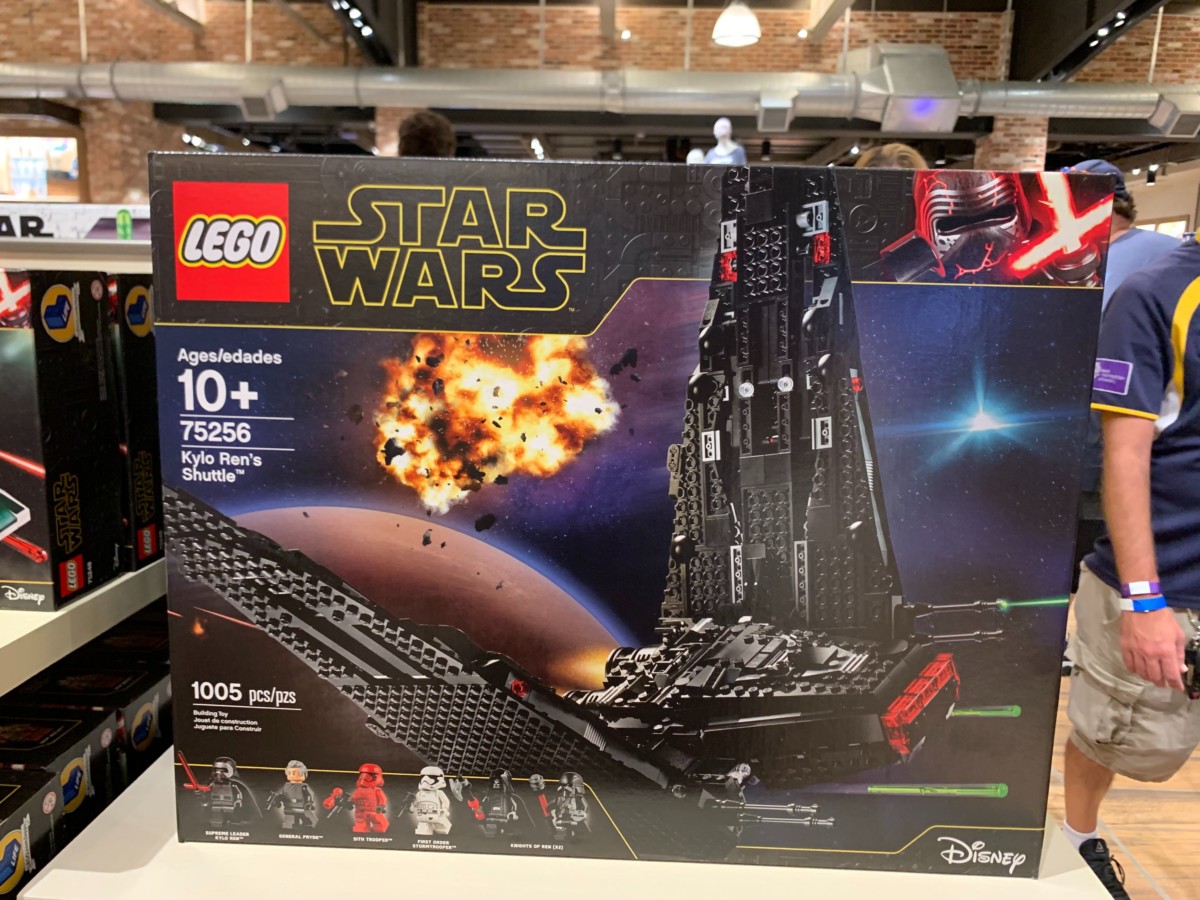 triple force friday world of disney lego kylo ren's shuttle
