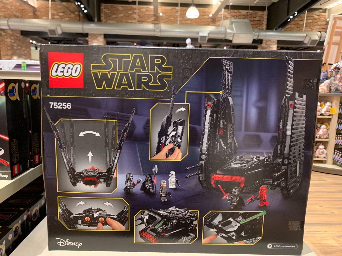 triple force friday world of disney lego kylo ren's shuttle