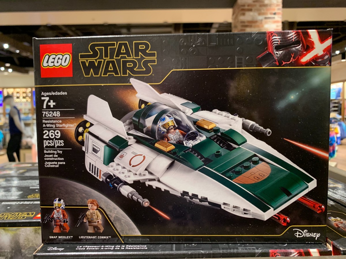 triple force friday world of disney lego resistance a-wing