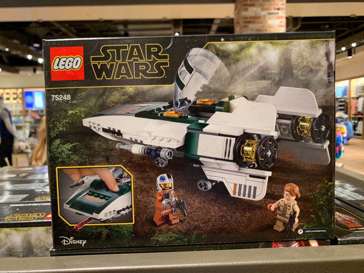 triple force friday world of disney lego resistance a-wing