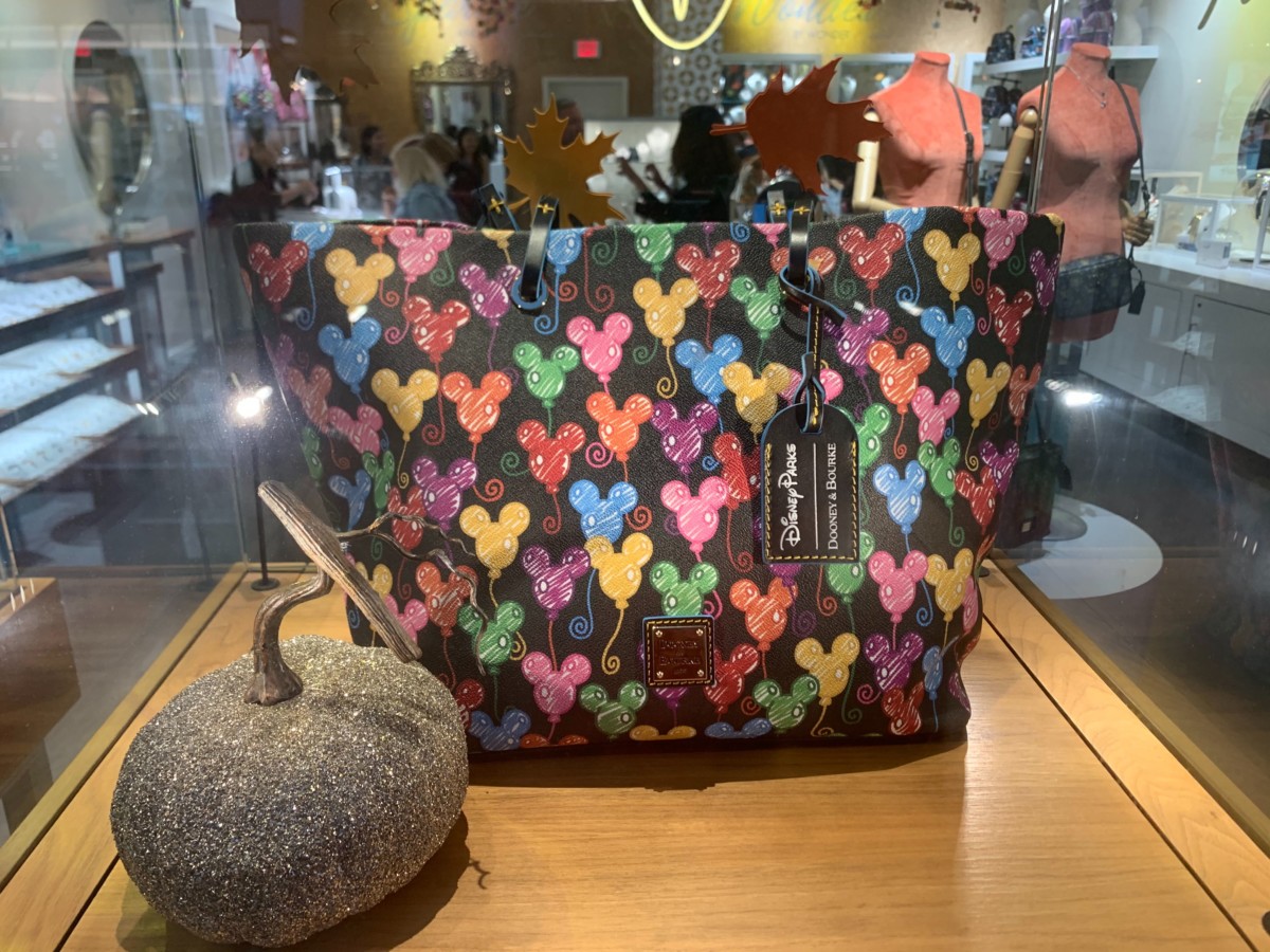 Mickey Balloons Dooney & Bourke 10th Anniversary Purses Re-released on October 11 at Ever After at Disney Springs