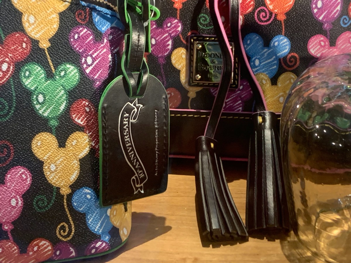 Mickey Balloons Dooney & Bourke 10th Anniversary Purses Re-released on October 11 at Ever After at Disney Springs