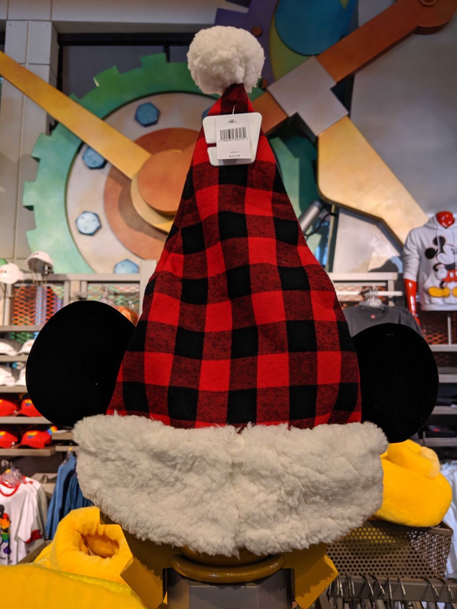 Mickey Mouse Flannel Santa Hat - $29.99