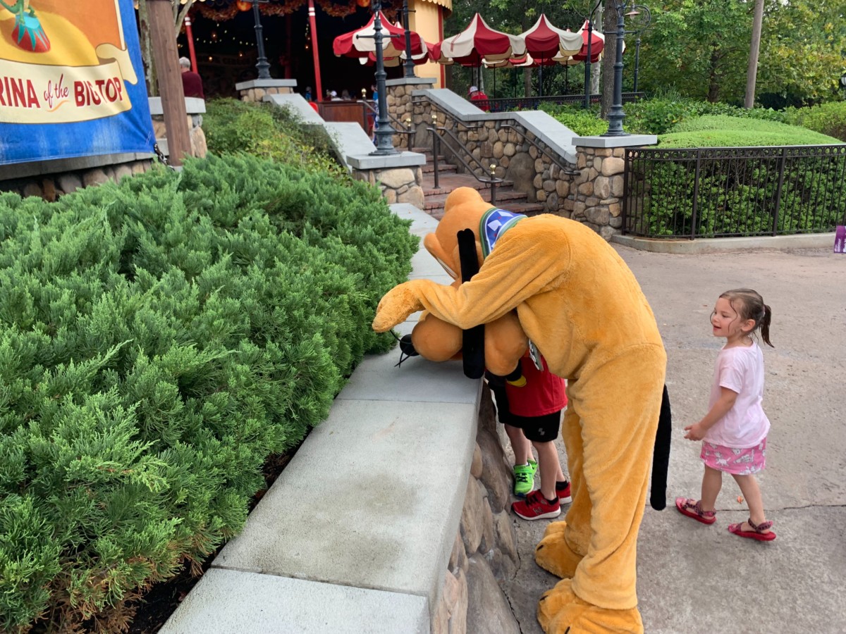 pluto roaming storybook circus magic kingdom