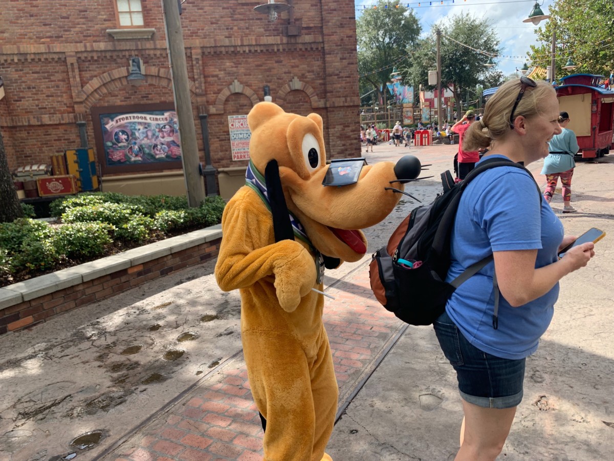 pluto roaming storybook circus magic kingdom