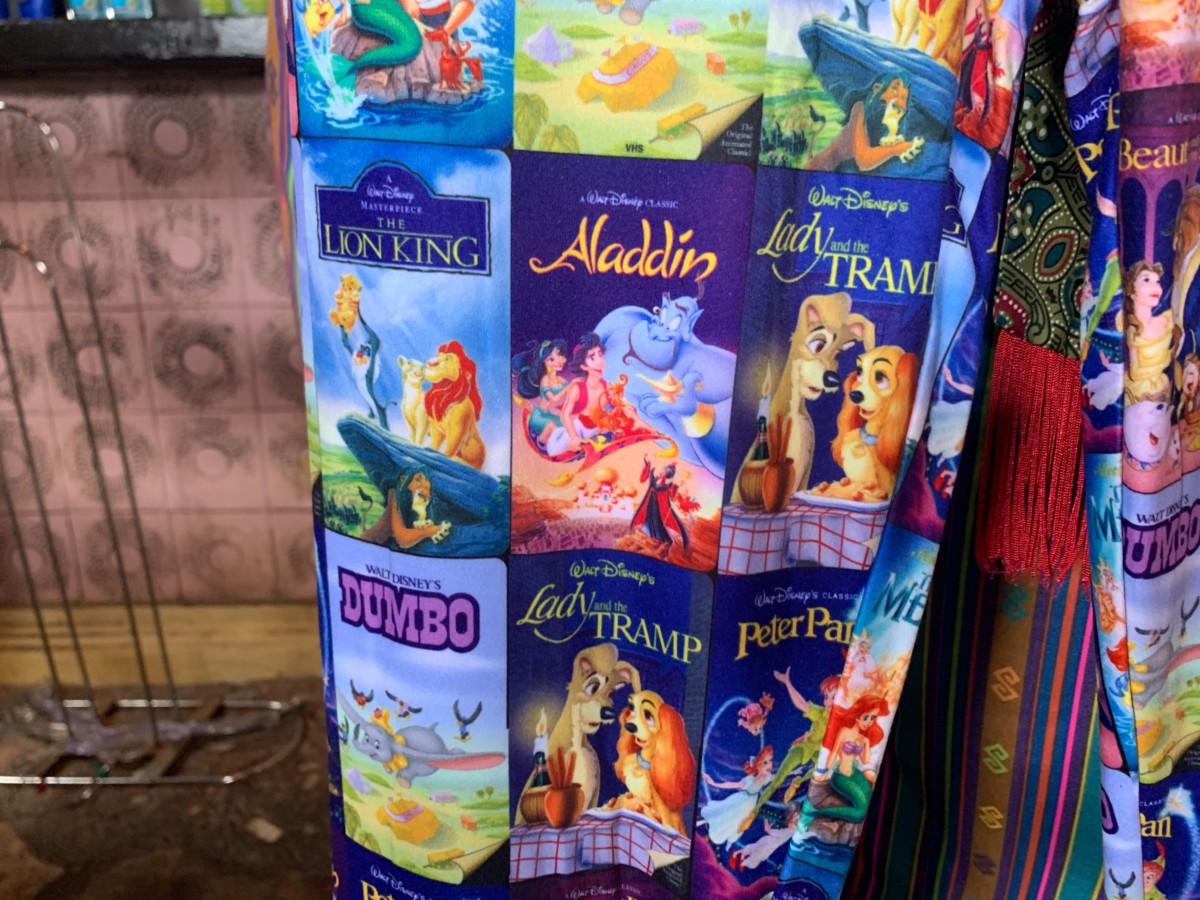 VHS Cover Leggings Agrabah Bazaar Adventureland Magic Kingdom