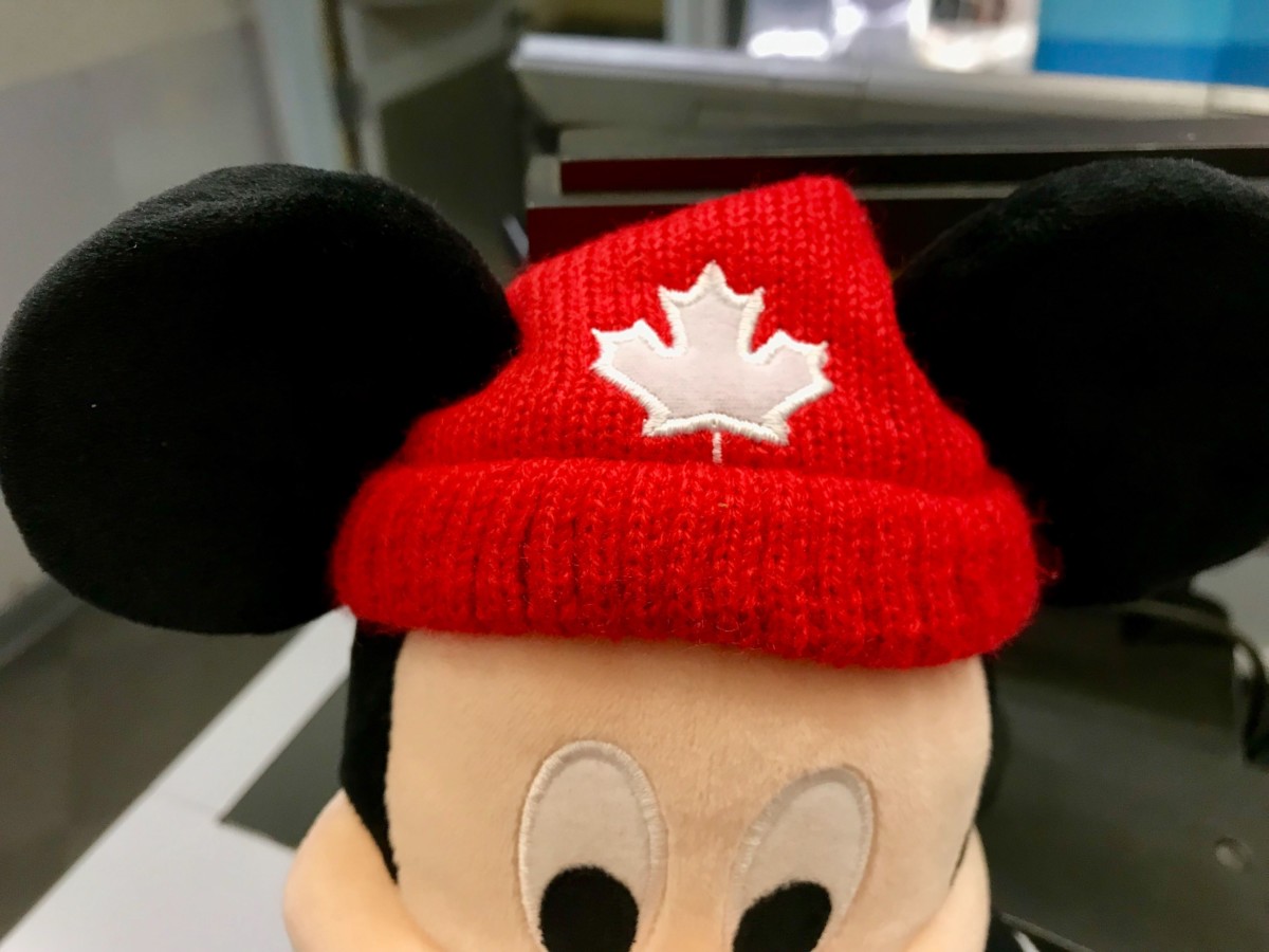 Mickey Mouse Canada Plush - $29.99&nbsp;
