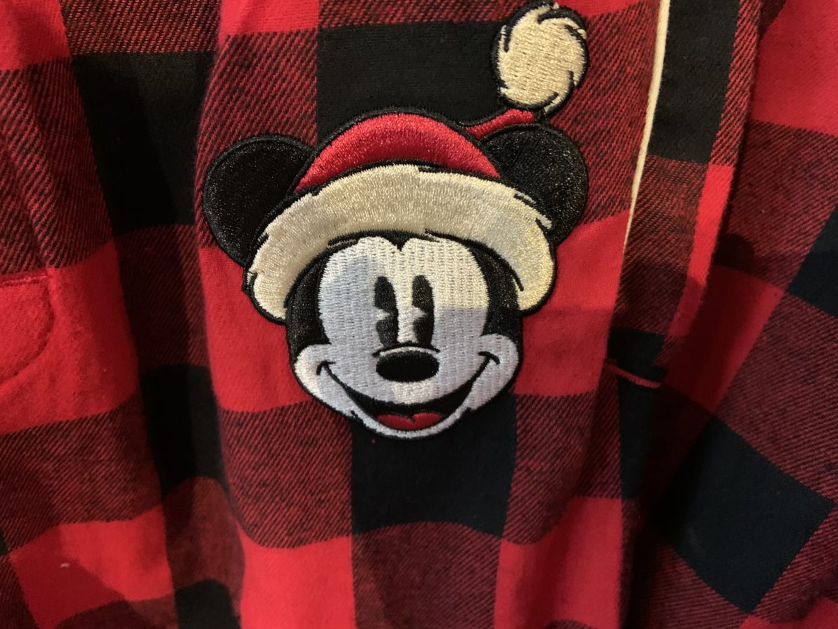 Santa Mickey pajama pants (2)