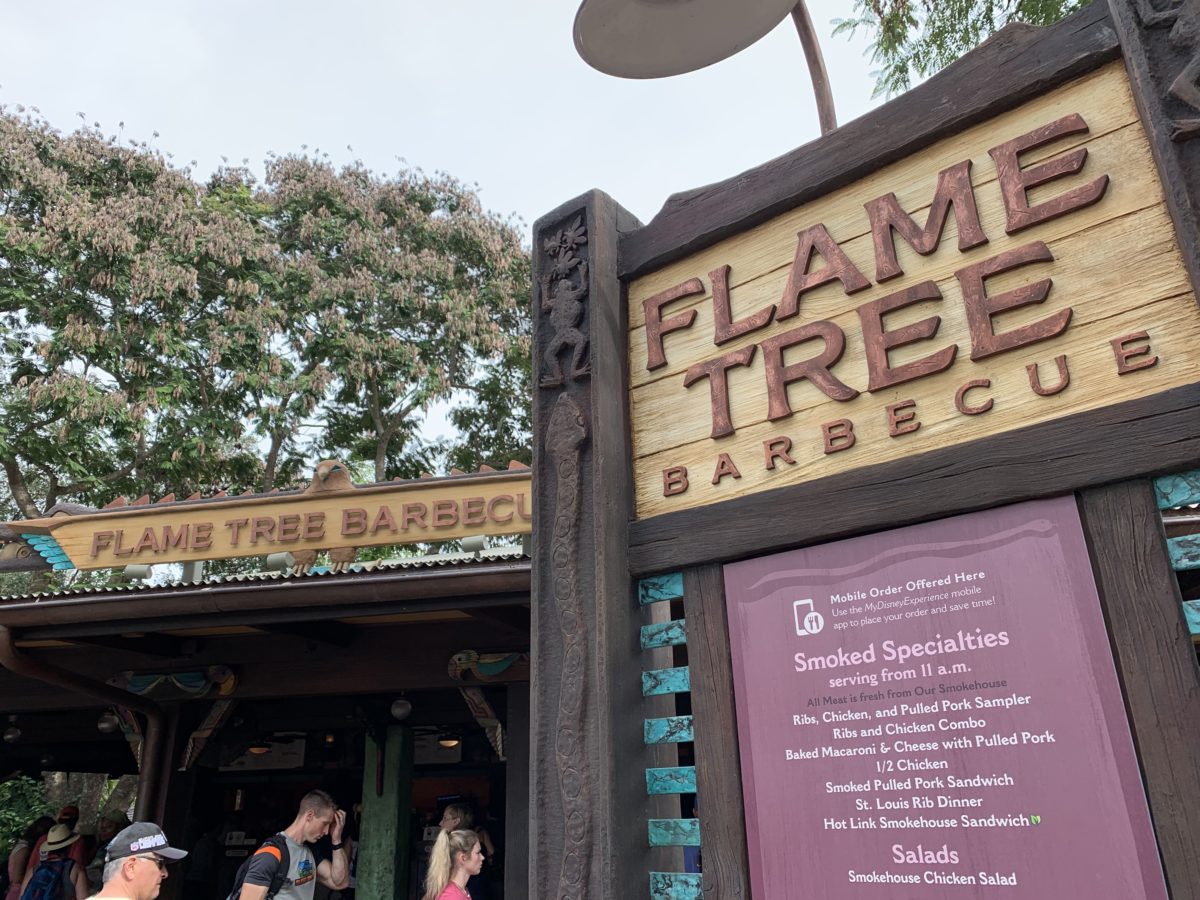 Flame tree barbecue