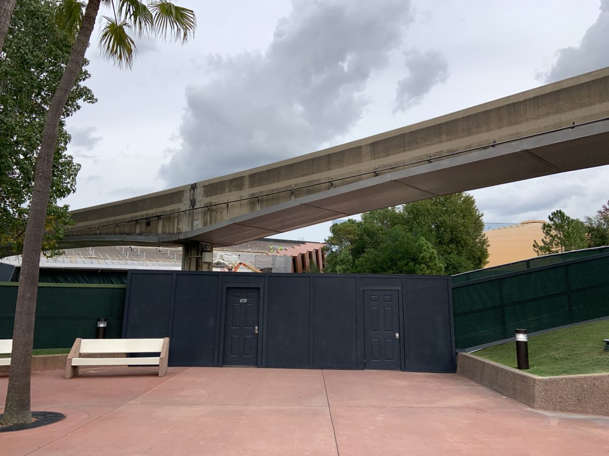 New wall at Guardians coaster