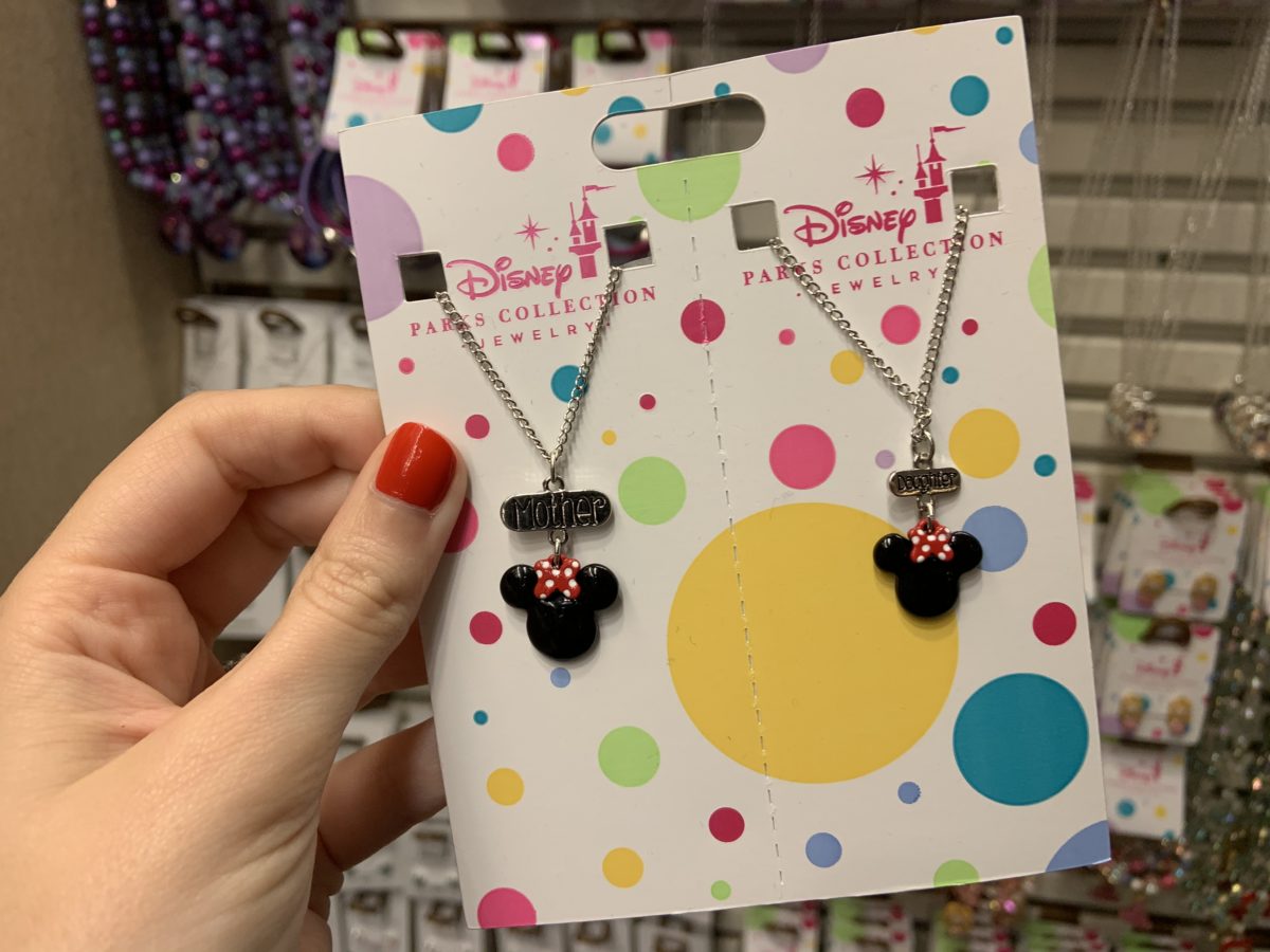 Mother daughter Minnie necklace