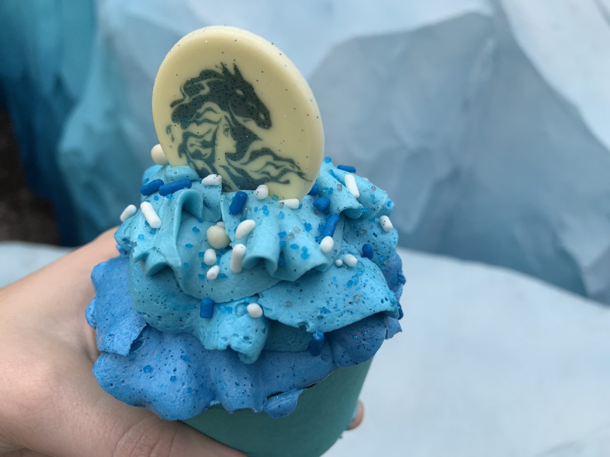 Frozen Fractals cupcake at All Star Movies (2)