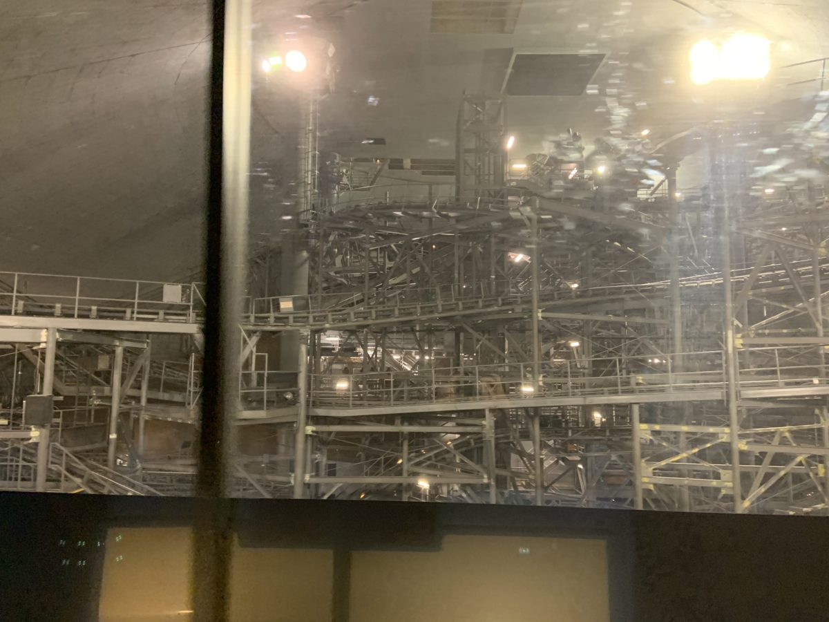 Space Mountain lights on 11/20/19