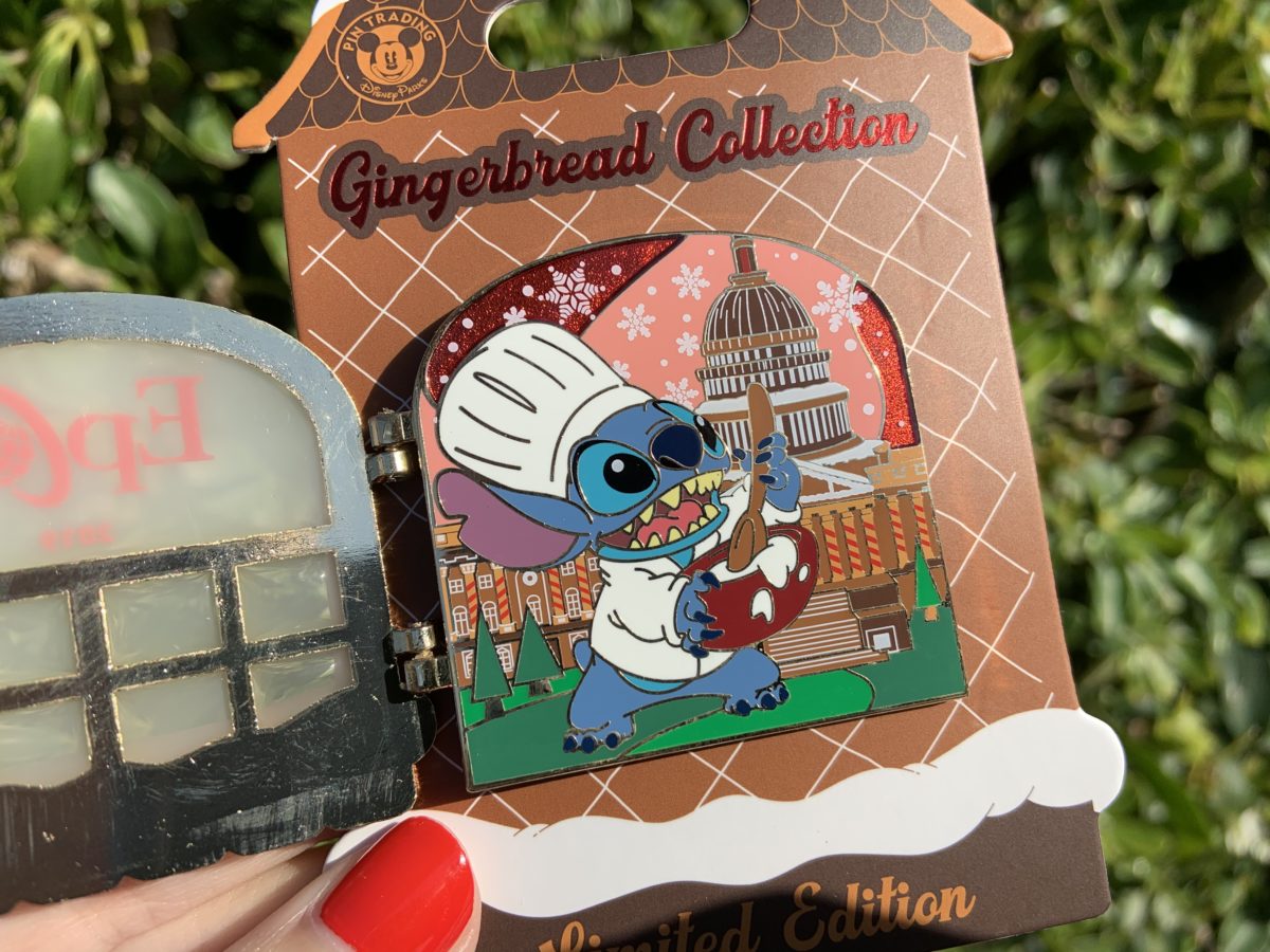 Stitch gingerbread pin 2019 2