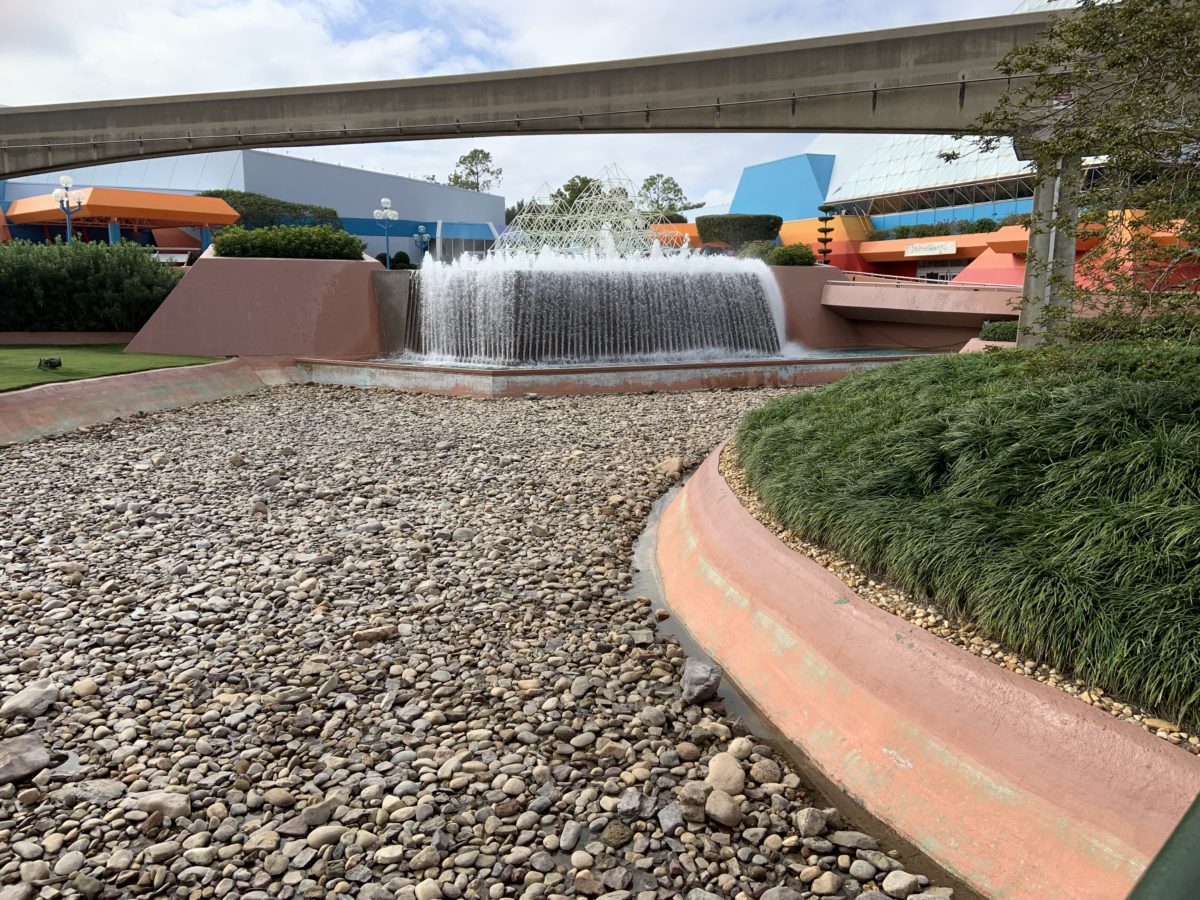 Water feature by Figment EPCOT