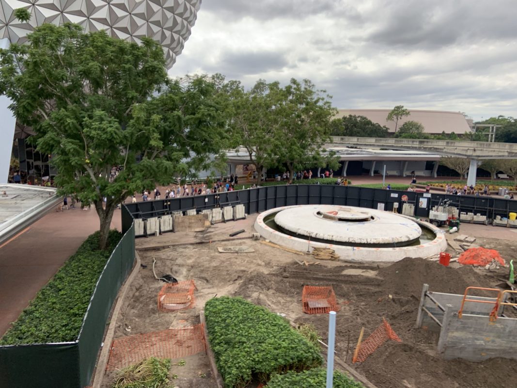 EPCOT new entrance fountain 11/3/19 (4)