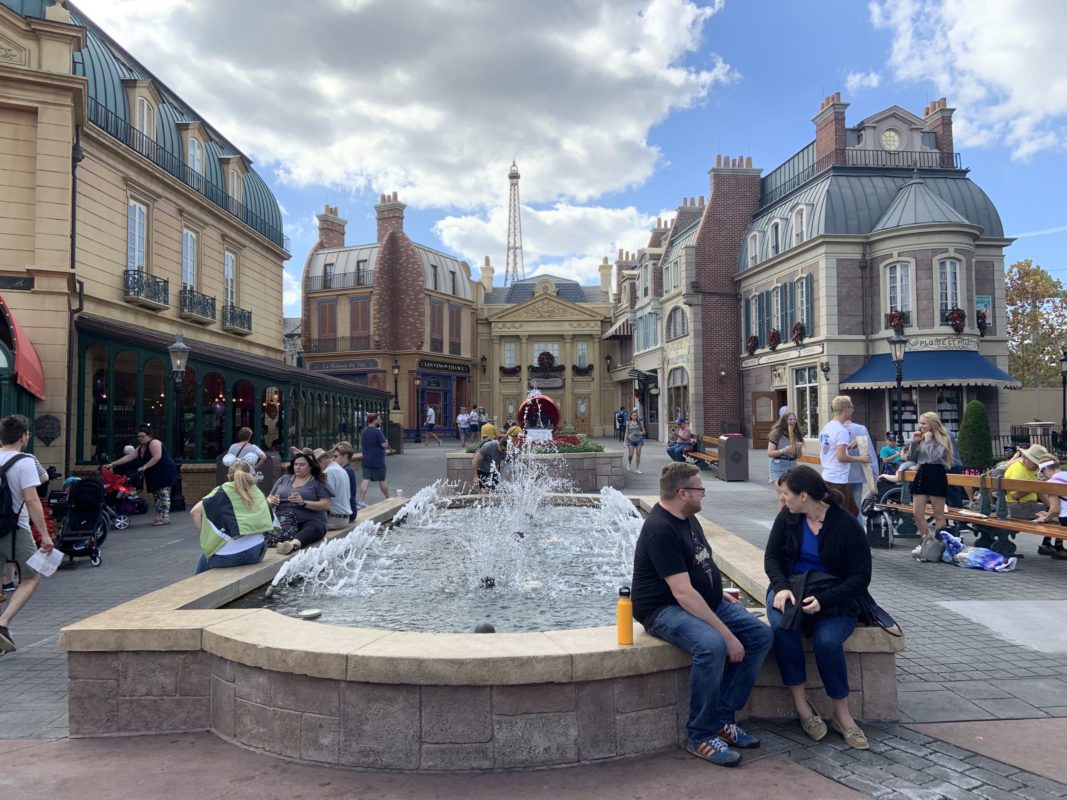 France pavilion trees gone 11/21/19 7