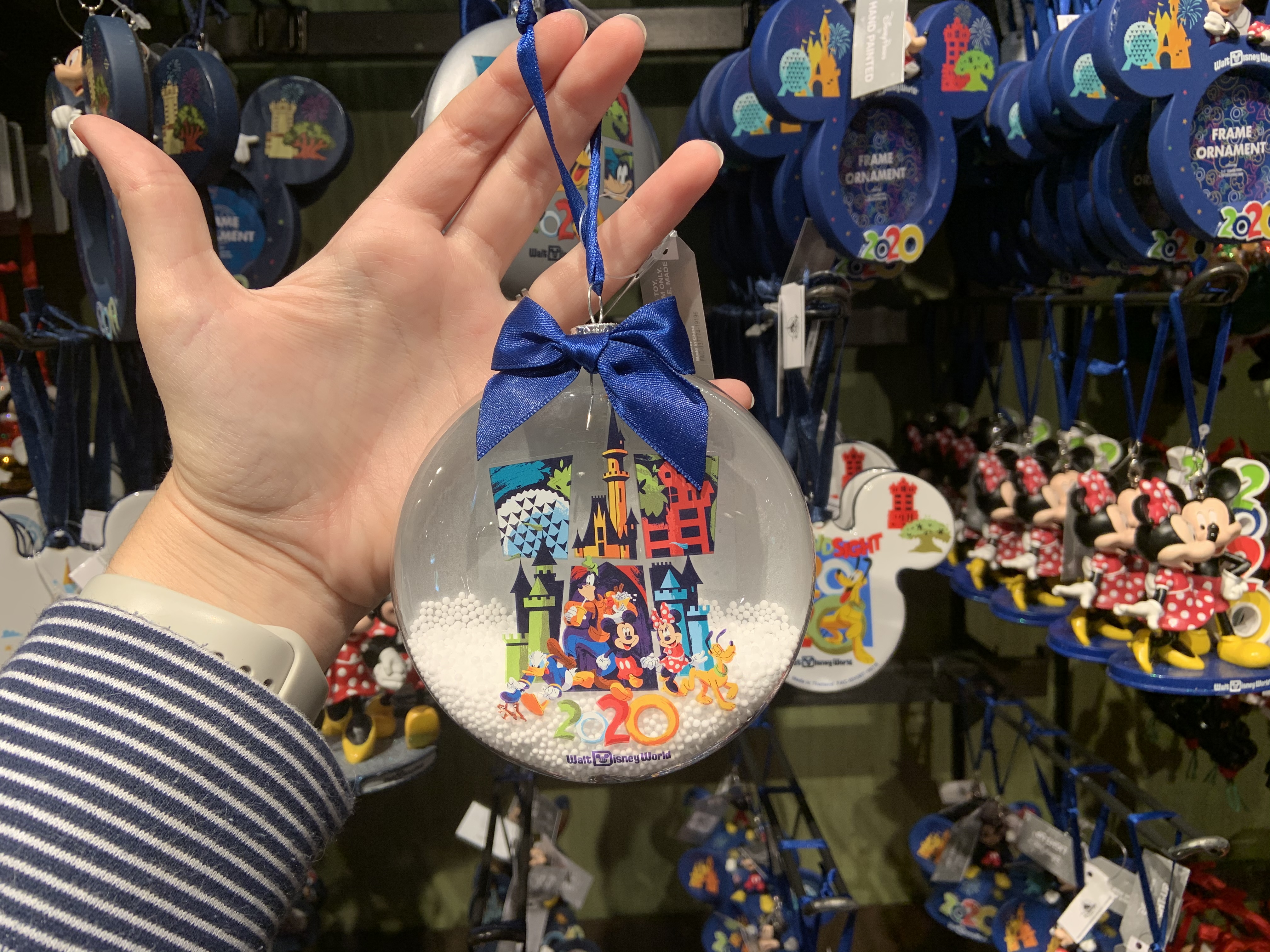 Flat filled 2020 ornament 2