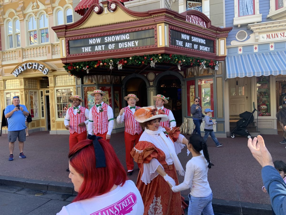 Dapper Dans in front of Main Street Cinema 2
